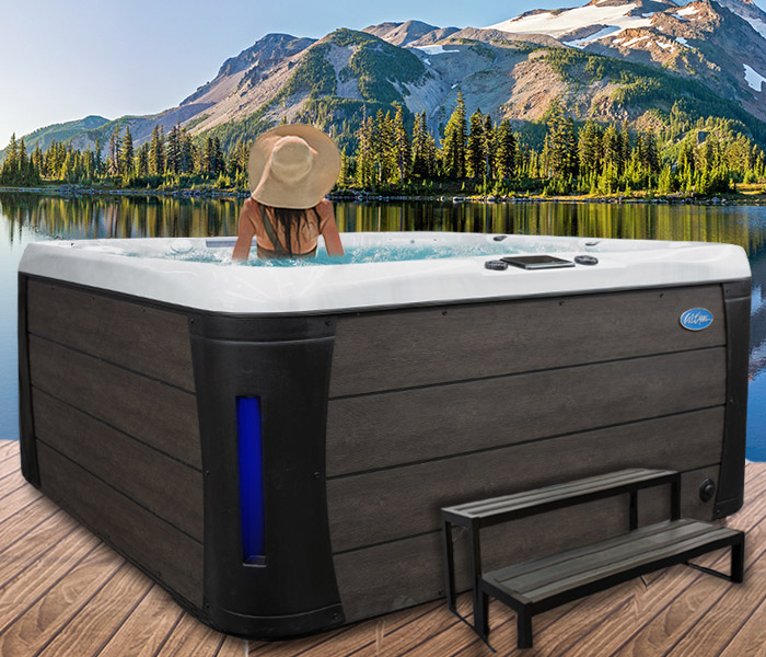 Calspas hot tub being used in a family setting - hot tubs spas for sale Amherst